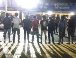 Operasi Yustisi, Polres HST Amankan Puluhan Remaja Peminum Miras Oplosan