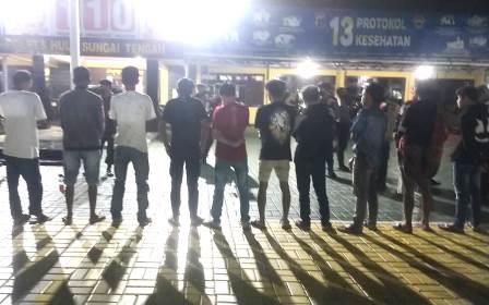 Operasi Yustisi di Kabupaten HST, Kalsel.