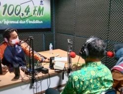 Dinas Kesehatan Kabupaten Banjar Talkshow Bijak Kelola Sampah