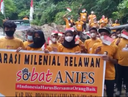 Sobat Anies Milenial Kalimantan Selatan Deklarasi di Loksado