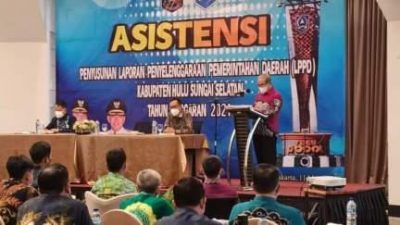 Bupati Sampaiklan LPPD, Dirjen Otda Sebut Penyelenggaraan Pemkab HSS Sangat Baik   