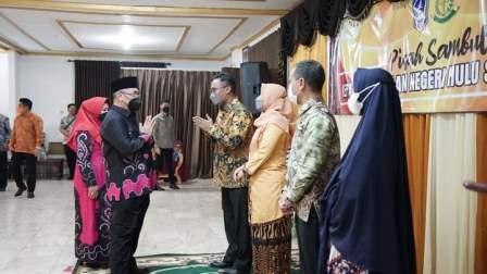 Pemerintah Kabupaten Hulu Sungai Selatan menggelar malam pisah sambut Kepala Kejaksaan Negeri Kabupaten Hulu Sungai Selatan, Agus Rujito.