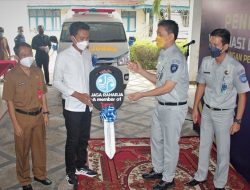 RSUD Ratu Zalecha Dapat Bantuan Mobil Ambulan