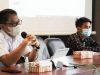 Wabup Jelaskan Model Kepemimpinan Ideal di Era Milenial pada acara LK II hmi di Kandangan (Foto: Setda HSS)