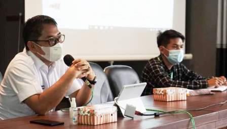 Wabup Jelaskan Model Kepemimpinan Ideal di Era Milenial pada acara LK II hmi di Kandangan (Foto: Setda HSS)