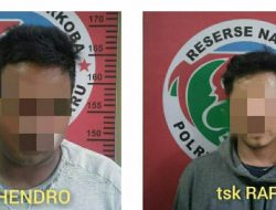 Dua Budak Sabu Landasan Ulin di Sel Polres Banjarbaru
