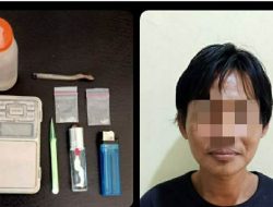 Macan Barbar Amankan Penjual Sabu