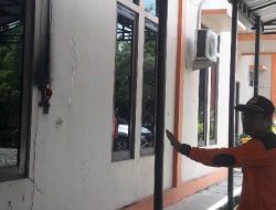 Korsleting Listrik, Kantor BPBD Kabupaten Banjar Nyaris Terbakar
