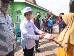 Pemkab Banjar Gelontor Bantuan Korban Musibah Puting Beliung