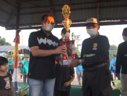 RW 07 Loktabat Utara Juara Lomba Voli Campuran