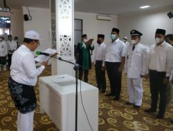 Bupati Zairullah Melantik Penjabat Kades Hidayah Barokah