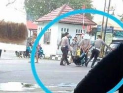 Heboh! Polisi Seret Pengendara Motor di Balangan, Ternyata Begini Kronologis Sesungguhnya