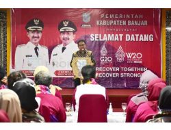 Sekda Banjar Perkenalkan Obyek Wisata ke Rombongan Delegasi W20