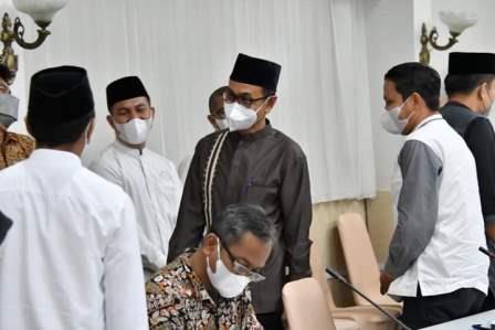 Rapat persiapan Gema Takbiran di Kabupaten Hulu Sungai Selatan, Kalsel.