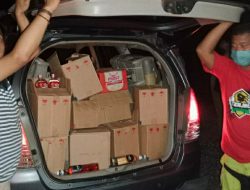 Ratusan Botol Miras di Landasan Ulin Disita, Guna Berikan Aman dan Kekhusyukan Ramadan