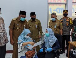 Bupati Tabalong Paparkan Capaian Vaksinasi Dihadapan Gubernur Kalimantan Selatan