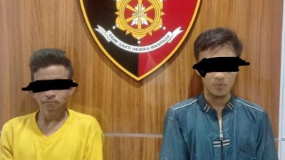 Toko Emas di Pasar Kelua Tabalong Dibobol Maling, Ini Kedua Pelakunya