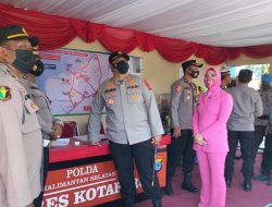 H-3 Idulfitri, Jajaran Polres Kotabaru Pastikan Kesiapan Personel di Pos Pengamanan