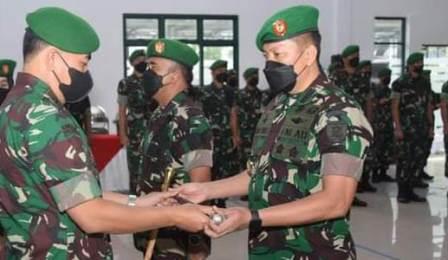 Serah Terima Jabatan Dandim 1007/Banjarmasin.(dok)