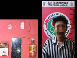 Penjual Sabu Guntung Paikat Dimasukkan Hotel Prodeo