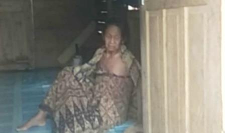 Nenek, Siti Maimunah dikabarkan hilang.