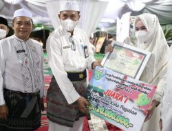 Kelurahan Pagatan Terbaik Lomba Evaluasi Perkembangan Desa dan Kelurahan