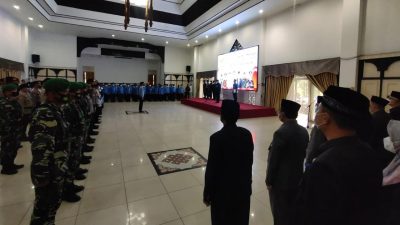 Bupati Tabalong Pimpin Upacara HUT Proklamasi Gubernur Tentara ALRI Divisi IV Pertahanan Kalimantan ke-73