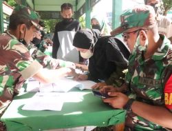 Kodim 1008/Tabalong Salurkan BLT Minyak Goreng Kepada Ribuan PKL dan Warung