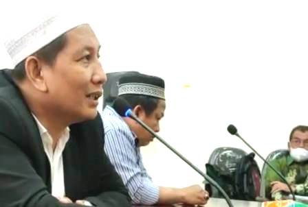 Aspihani Ideris dalam sebuah acara.