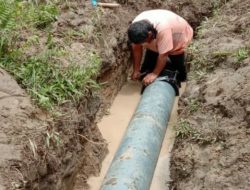 Pipa Air di Depan SD IT Rabbani yang Pecah, PTAM Intan Banjar Segera Memperbaiki