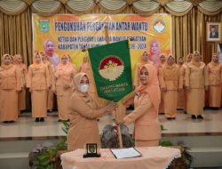 Ketua dan Pengurus DWP Tanah Bumbu Dikukuhkan
