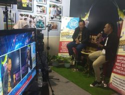 Berdialog di Stand Diskominfo Kotabaru, Syairi Mukhlis Apresiasi Kepada Pemerintah Daerah