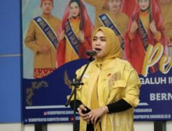 Nurgita Tiyas Apresiasi Audisi Pemilihan Nanang Galuh Banjar