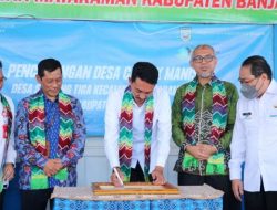 Desa Simpang Tiga Dicanangkan Desa Cantik Manis