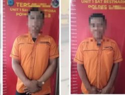Dua Pelaku Pengedar Sabu di Kertak Hanyar Tak Berkutik Diciduk