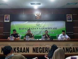 Jalin Sinergi dan Kerjasama Deteksi Dini, Kejari Balangan Gelar Rakor Pakem