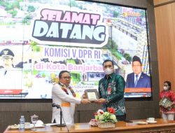 Komisi V DPR RI Meninjau Pembangunan Akses Bandara