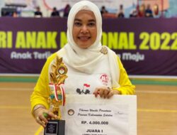 DWP Tanah Bumbu Juara Pertama Lomba Tari Kreasi Anak