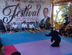 Festival Silat Budaya Kuntau se Kabupaten Banjar di Desa Sungai Rangas