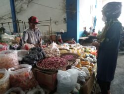 Harga Bahan Pokok di Pasar Keramat Barabai, Mulai Berangsur Normal
