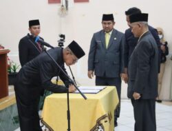 Momen Iduladha, Sejumlah Pejabat Utama di Pemkab Kotabaru Duduki Jabatan Baru