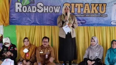 Roadshow Perdana Program Gitaku Manis di Desa Abumbun Jaya