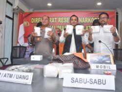 Peredaran Sabu 10 Kg Antar Provinsi Berhasil Digagalkan