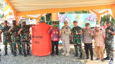 100 Titik TNI AD Manunggal Air Diresmikan, Ini Menurut Wakil Bupati Kotabaru