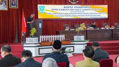 Hadiri Rapat Paripurna Penyelenggara Perpustakaan, Sekda: Perpustakaan Wahana Belajar Masyarakat