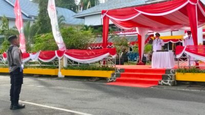 Sayed Jafar Ajak Masyarakat Pulihkan Ekonomi Pasca Covid 19, Saat Upacara HUT Kemerdekaan 