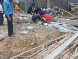 Dua Pekerja Bangunan Alami Kecelakaan, Dinas PUPRP Kabupaten Banjar Langsung Meninjau Bangunannya