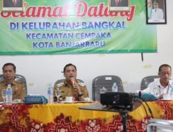 Rakor Camat dan Lurah se Kota Banjarbaru, Bahas Antisipasi Banjir