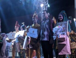 Maulana dan Anatasha Jadi Nanang Galuh Kota Banjarbaru 2022