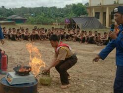 Damkar Kabupaten Tanah Bumbu Sosialisasi Pencegahan Dini Kebakaran di Sekolah